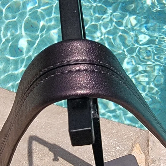 Coach Ashley Medium Jacquard Fabric Signature "C" Charcoal Crossbody Bag - Picture 12 of 16